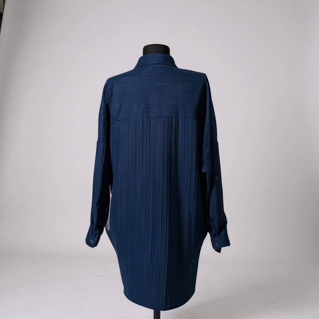 Lacivert Oversize Gömlek ~ Nirva Butik | Image Not Found